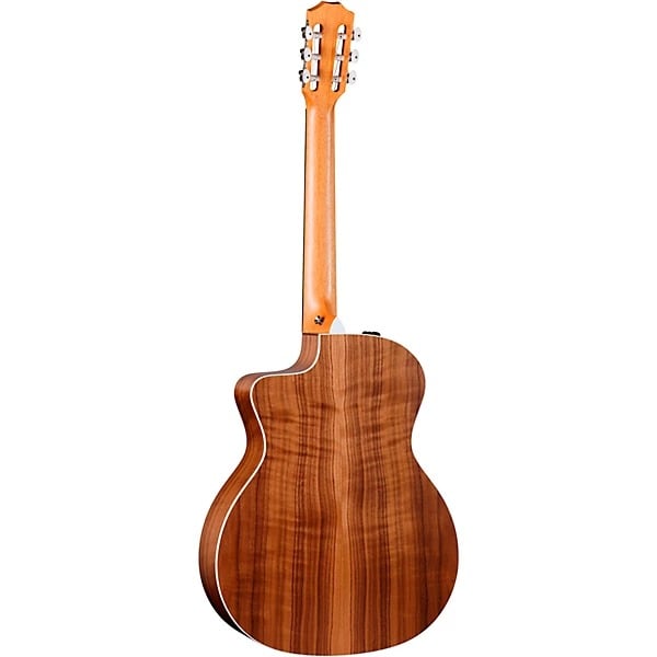 Taylor 214ce-N Nylon Acoustic Electric Guitar Natural with Gigbag 4