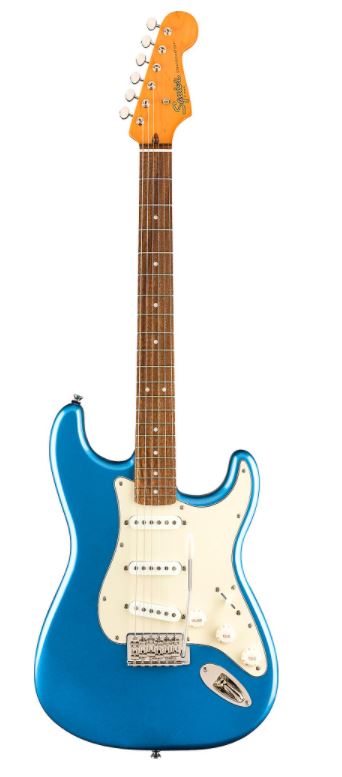 Squier Classic Vibe '60s Stratocaster Electric Guitar (Lake Placid Blue With Laurel Fretboard) - No Case