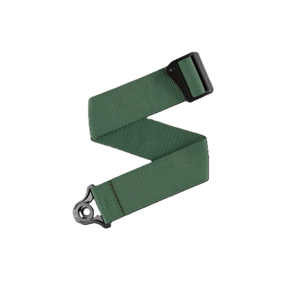 D'addario Poly Pro Auto Lock Strap - Green 2