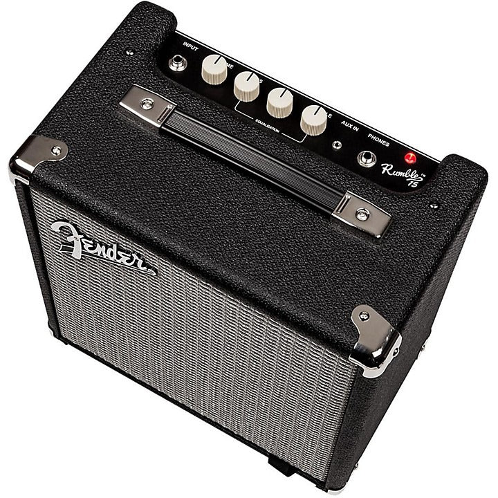 Fender Rumble15 V3 Bass Combo Amp - Black 6