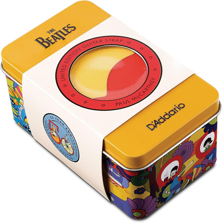 D'Addario Yellow Submarine 50th Anniversary Woven Guitar Strap - Paul