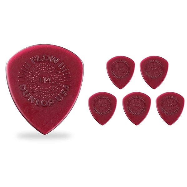 Dunlop 549P1.14 Flow Standard Grip - 1.14mm (6 Pack) 2