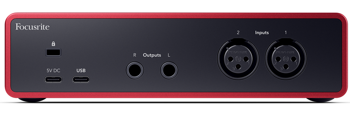 Focusrite Scarlett 2i2 4th Gen USB Audio Interface 2