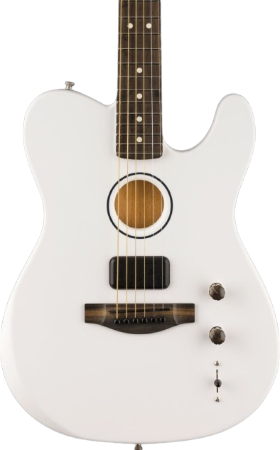 Fender 'Limited Edition' Finneas American Acoustasonic Telecaster - Arctic White
