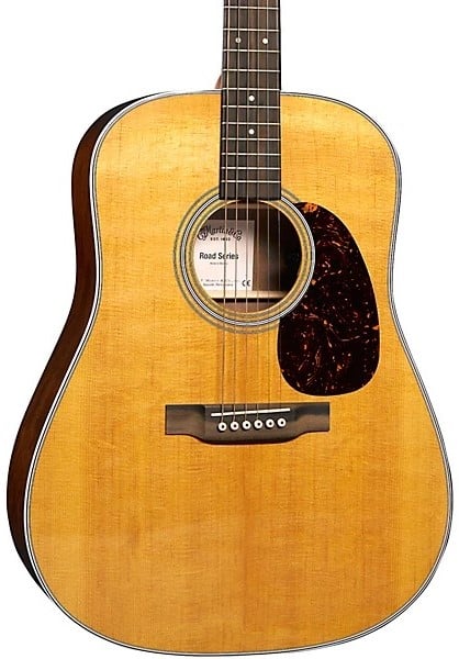 Martin Road Series D-13E Retro Walnut Acoustic Electric Guitar - Natural