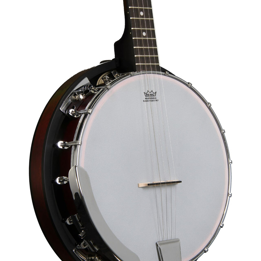 Washburn B8K-A-U Banjo Pack - Includes Gigbag, Strap, Pitchpipe, Picks and Book! 3