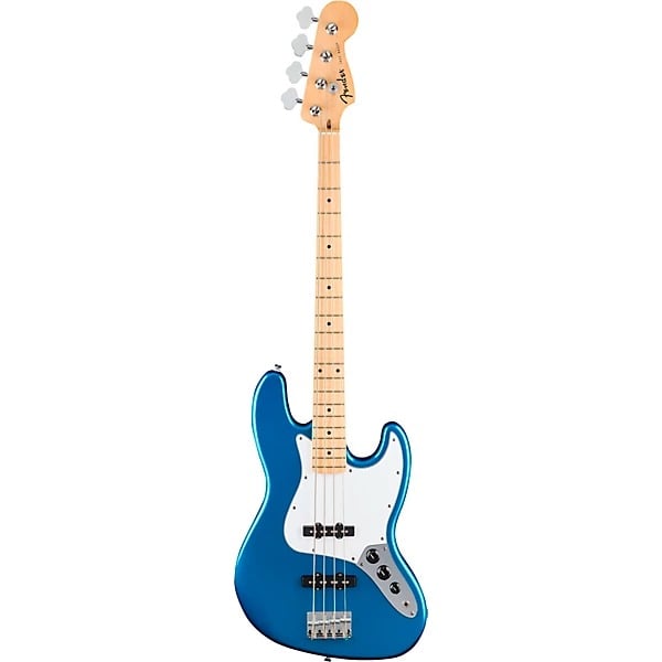 Fender Standard Jazz Bass Guitar - Aqua Marine Metallic 5