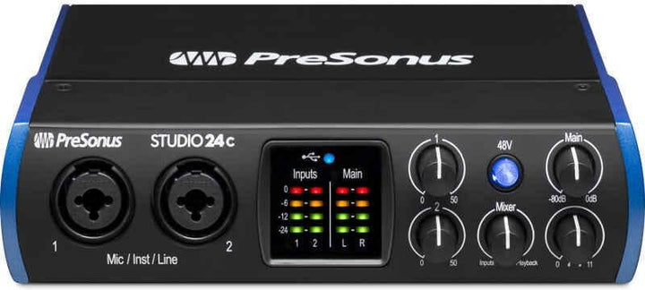 Presonus Studio 24c USB-C Audio Interface