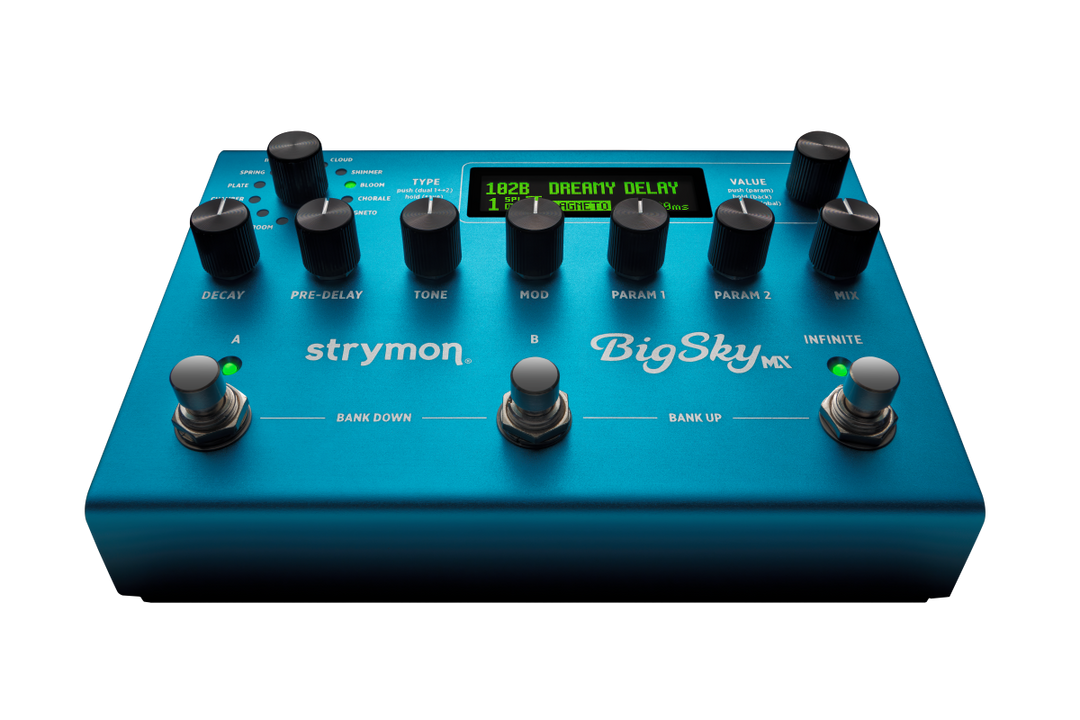 Strymon BigSky MX Reverb Effects Pedal