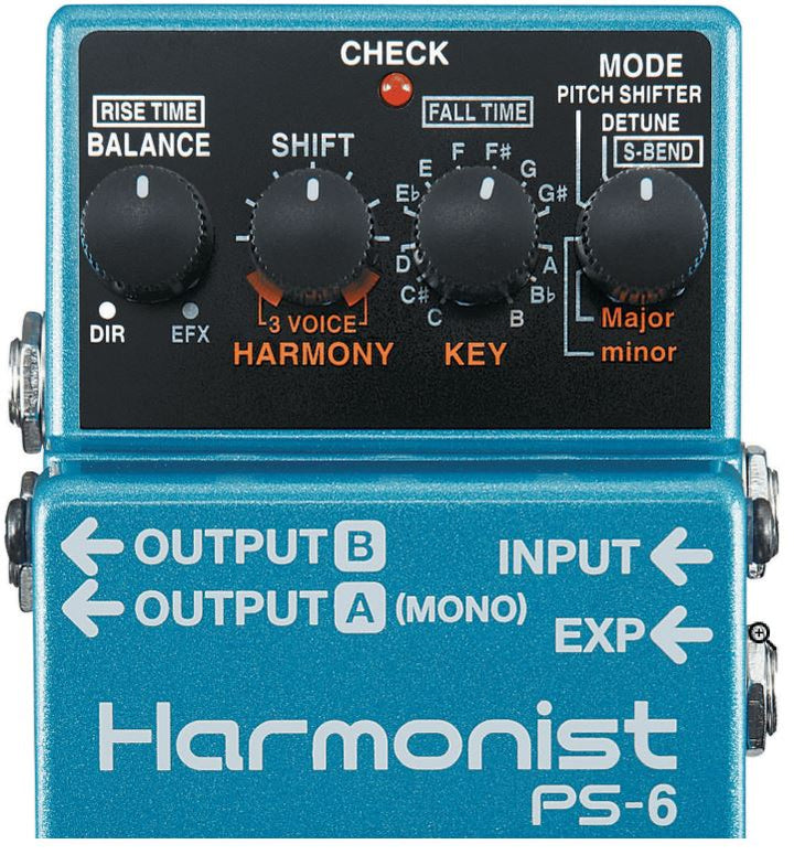 Boss PS6 Harmonist Pitch Pedal