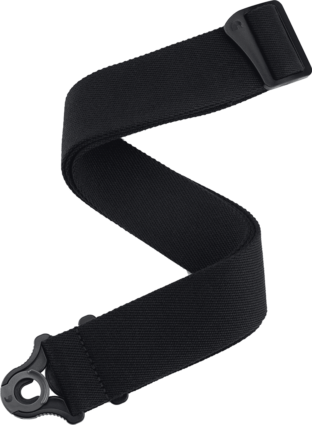 D'Addario 50BAL05 Auto Lock Guitar Strap (Skater Black)