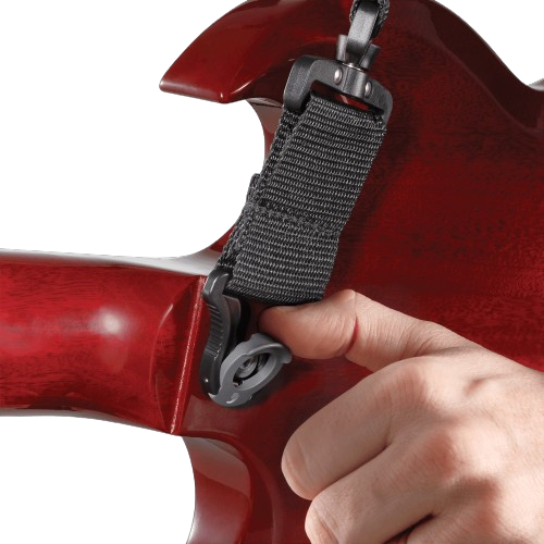 D'Addario PWSALSV00 Auto Lock Swivel Guitar Strap