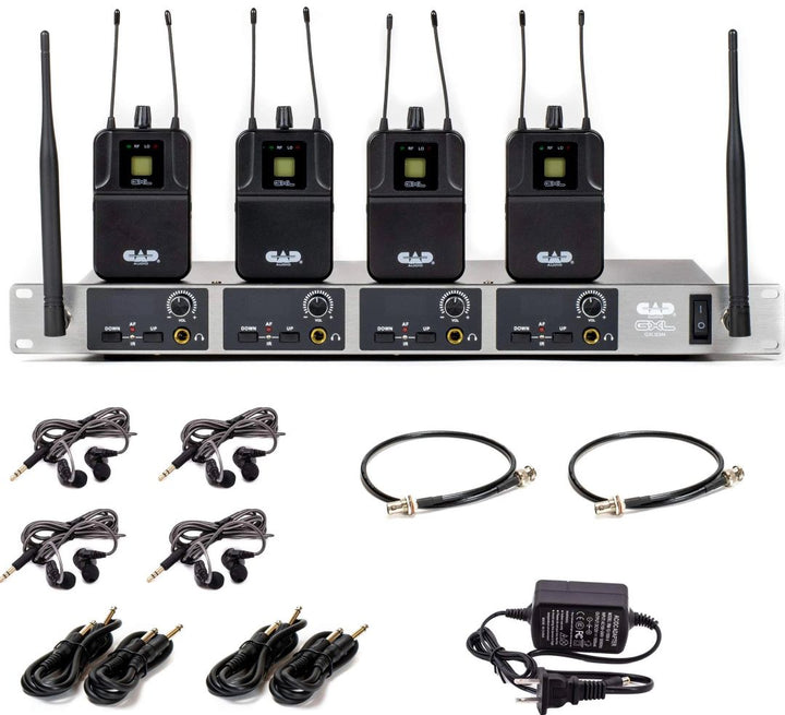 CAD GXLIEM44 Quad Mix Wireless In Ear Monitor System