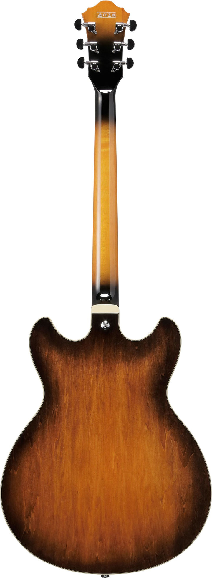 Ibanez Artcore AS7328 Baritone Electric Guitar - Tobacco Brown