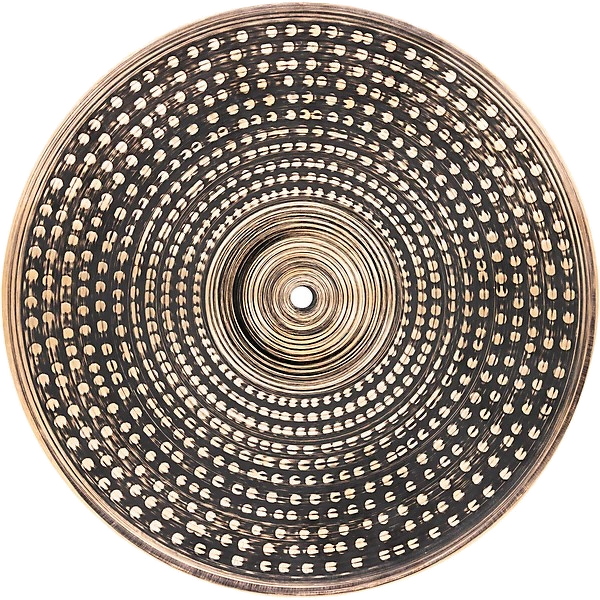 Zildjian 'S Dark' Series Hi Hat Cymbals - 14 Inch *Hammered Dark 3