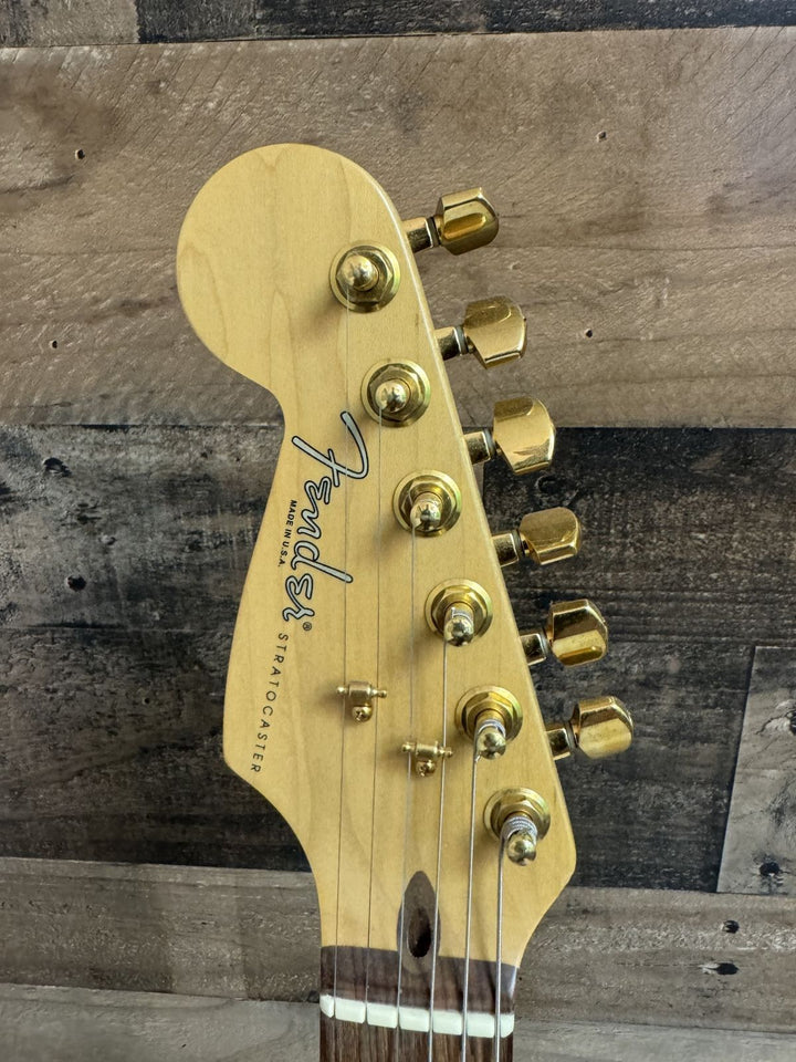 Fender 1996 50th Anniversary Left Handed Stratocaster Electric Guitar - Antique Burst (#193 of 250)