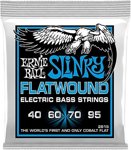 Ernie Ball 2815 Slinky Flatwound Bass Pack (40-95)