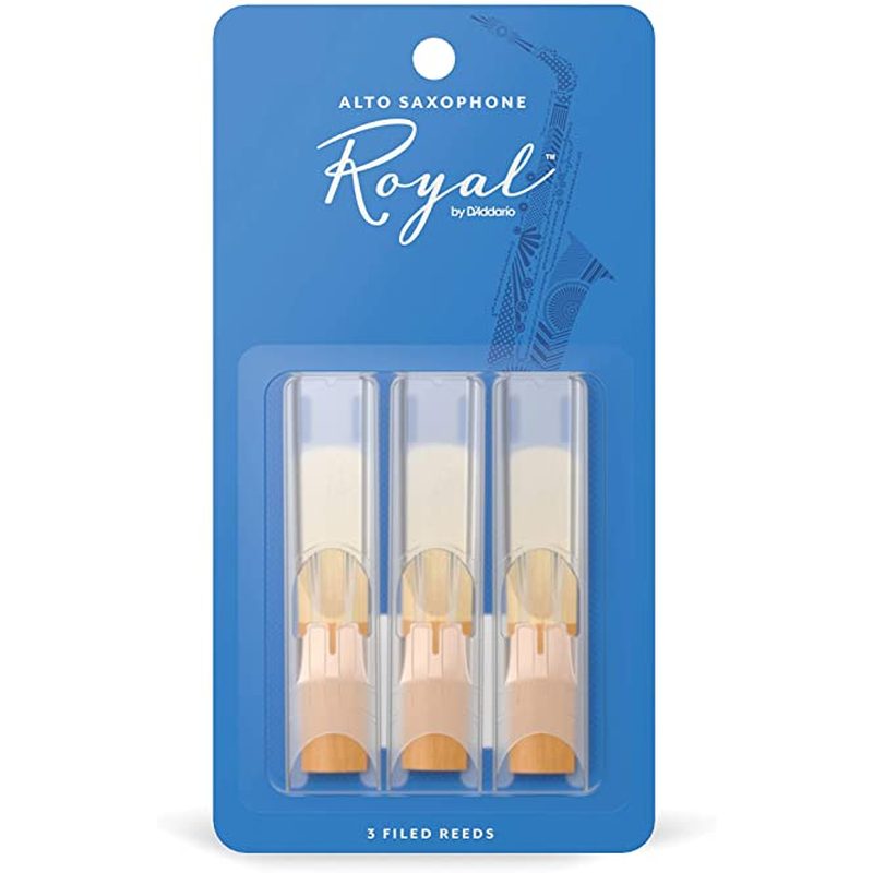 Rico RJB0325 Royal #2.5 Alto Saxophone Reeds (3-Pack)
