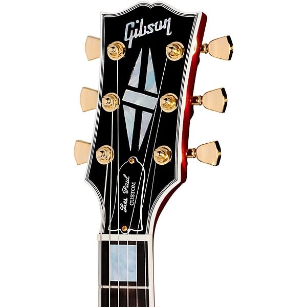 Gibson '70s Les Paul Custom Electric Guitar - Wine Red 3