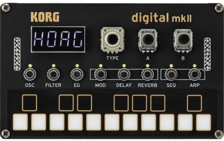 Korg NTS-1 MKII Digital Synthesizer Kit - With USB Cable