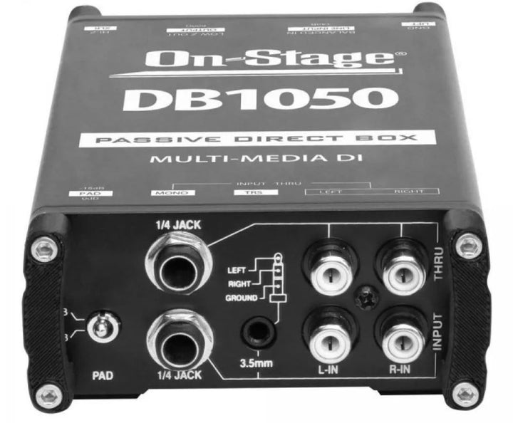 OnStage DB1050 Passive Multimedia Direct Box