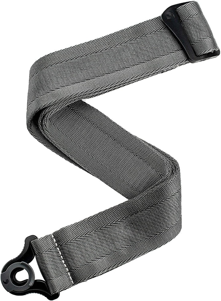 D'addario 50BAL09 50MM Guitar Strap Auto Lock Metal Grey 3