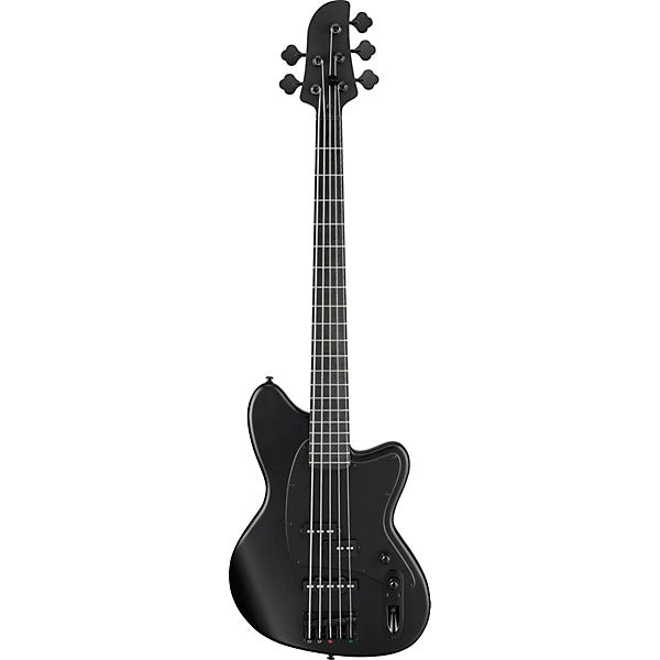 Ibanez Talman 5-String Electric Bass Guitar - Black Flat