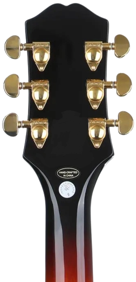 Epiphone Sheraton Frequensator Semi-Hollowbody Electric Guitar - Vintage Sunburst 7