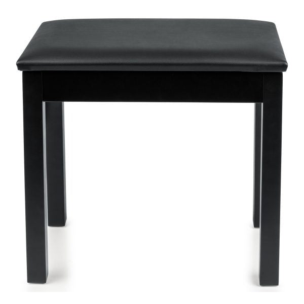 Gator Deluxe Wooden Piano Bench With Storage Compartment - Black 3