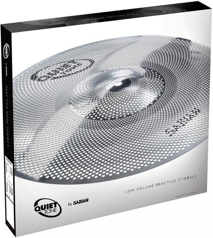 Sabian Quiet Tone Practice Cymbals Box Set 14\"-16\"-18\"-20\" 3