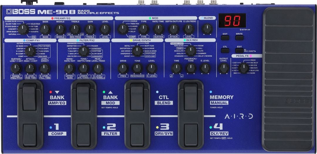 Boss ME-90B Bass Multi Effects Pedal