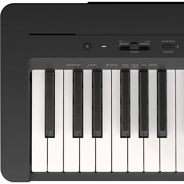 Yamaha P-145BT 88-key Digital Piano with Bluetooth - Black