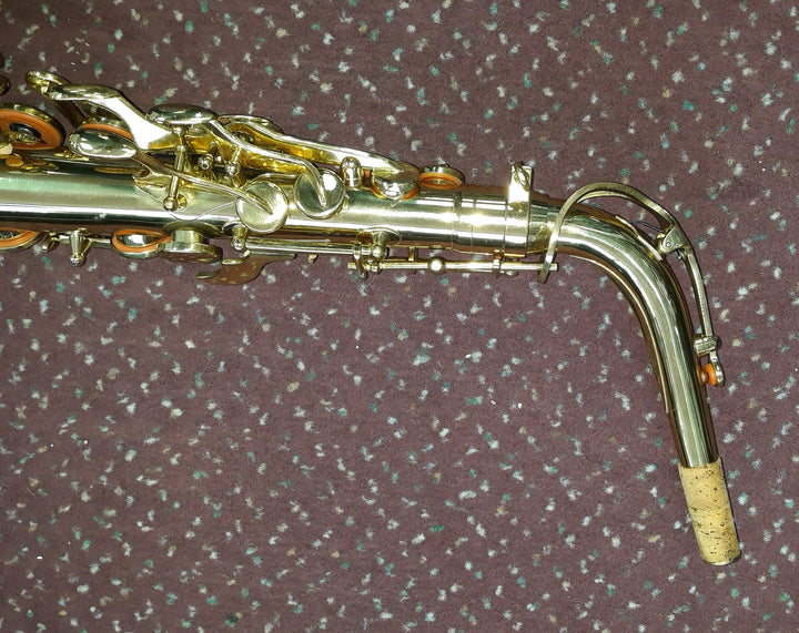 Used Palatino WI-819A Eb Alto Saxophone - With Case and Mouthpiece