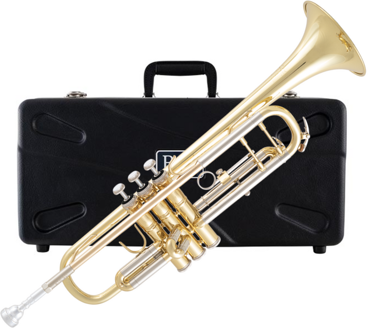 Bach BTR201 Bb Trumpet - Yellow Brass Lacquer