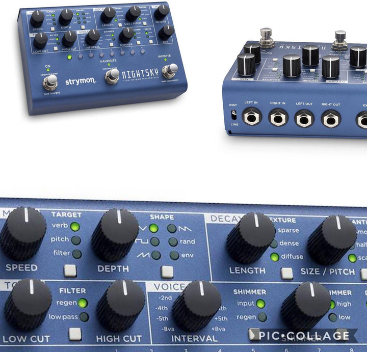 Strymon Nightsky Time-Warped Reverberator Pedal