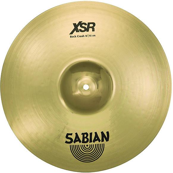 Sabian XSR1609B 16\" Rock Crash Cymbal