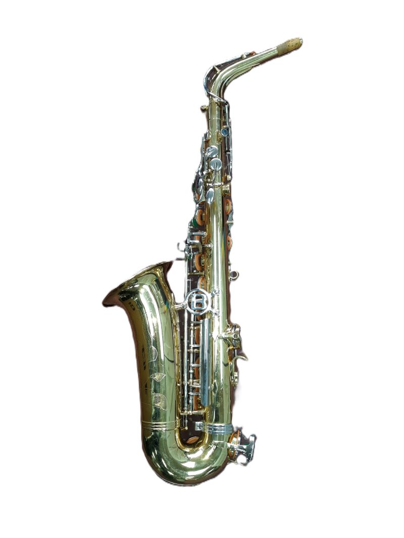 Used Bundy BAS-300 Eb Alto Saxophone - With Case & Mouthpiece 6