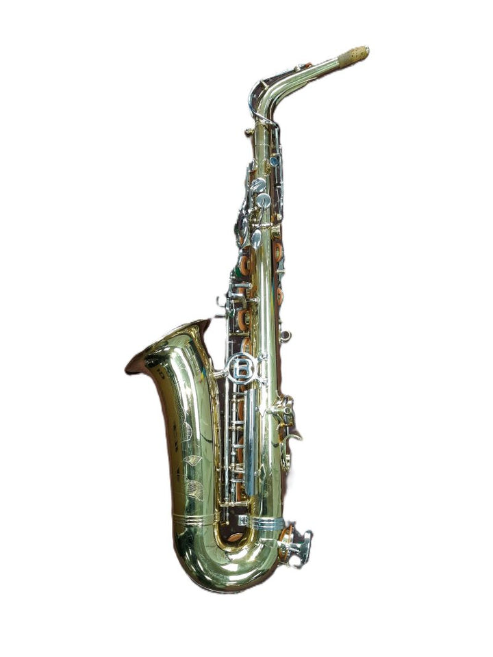 Used Bundy BAS-300 Eb Alto Saxophone - With Case & Mouthpiece 6