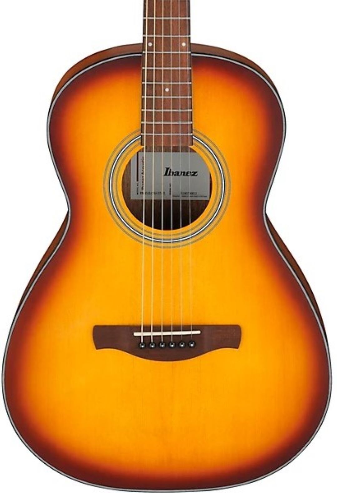 Ibanez PN50ORH Open Pore Acoustic Guitar - Brown Sunburst Top
