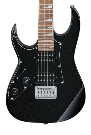 Ibanez Mikro Series 3/4 Size Electric Guitar - Black Night (Left Handed)