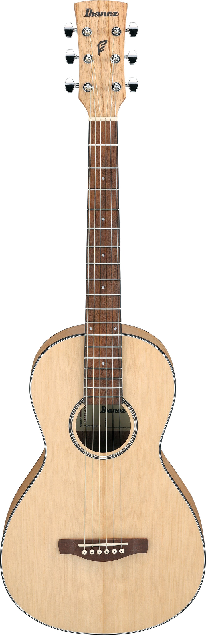 Ibanez PN2MDOPN Acoustic Guitar - Open Pore Natural 7