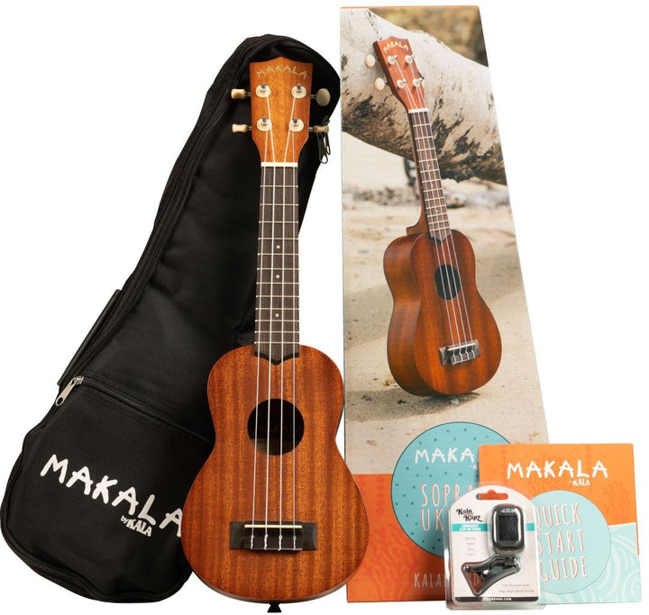 Kala MK-S Soprano Ukulele Pack with Bag and Tuner