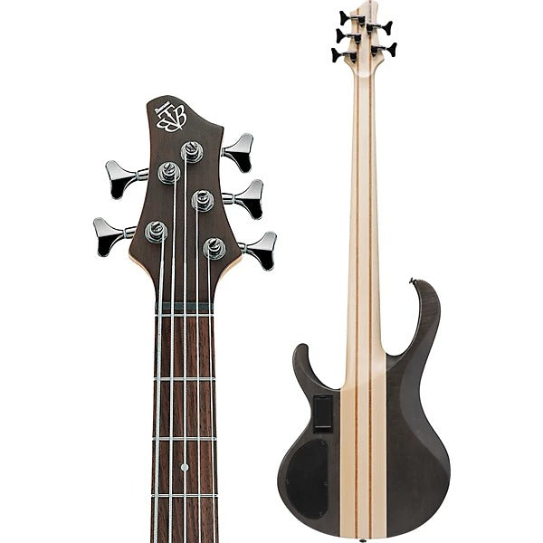 Ibanez BTB605TGF BTB Standard 5-String Electric Bass - Transparent Gray Flat