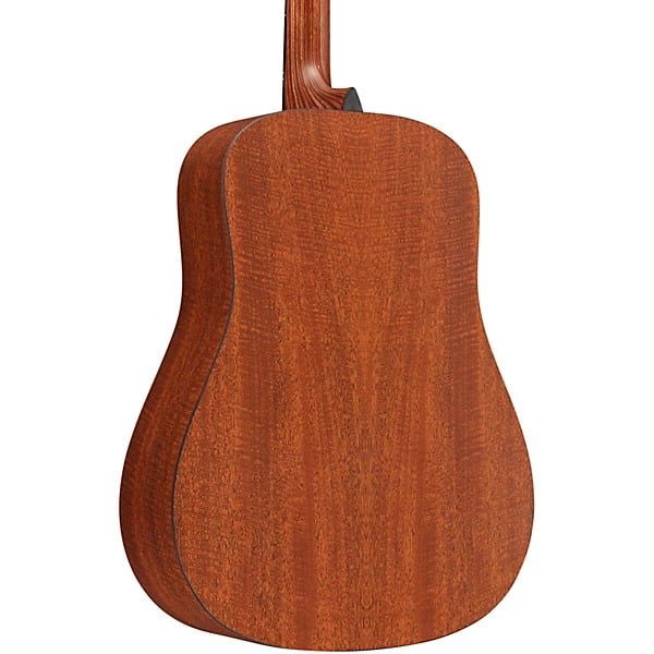 Martin D-X1E Mahogany Left Handed Acoustic Electric Guitar - Figured Mahogany 7