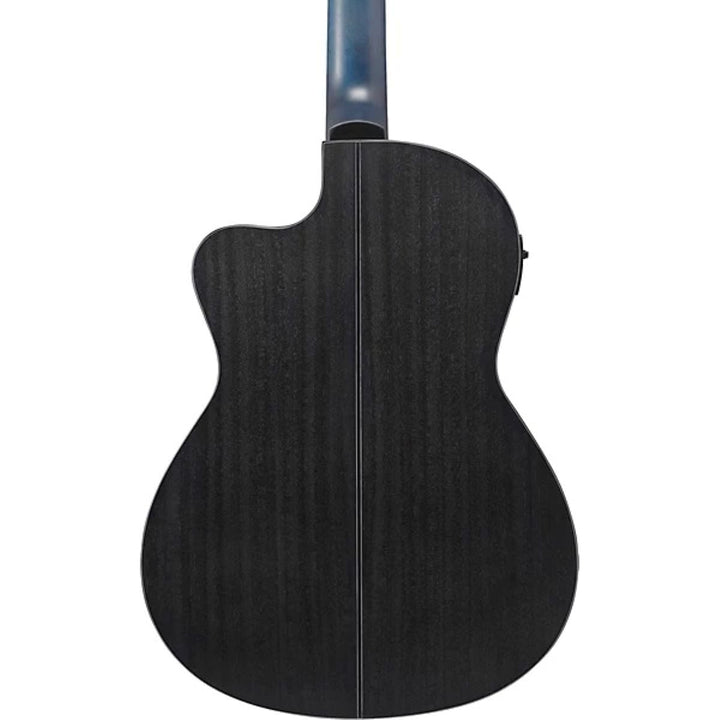 Ibanez GA5FMTCEOB Open Pore Classical Acoustic Electric Guitar - Berry 6