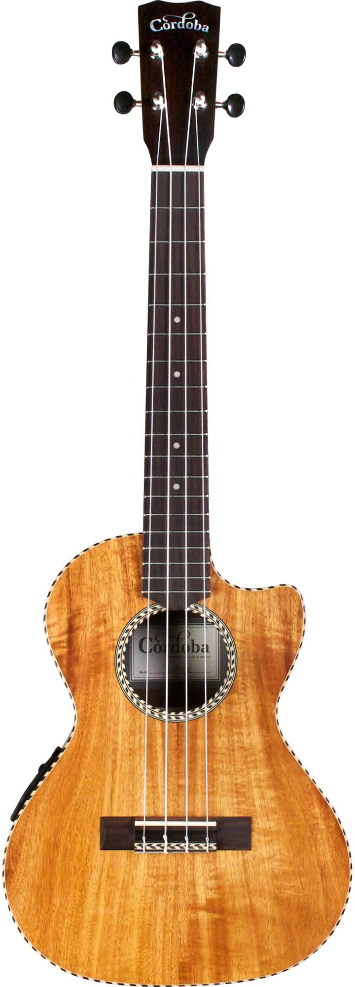 Cordoba 25T-CE Acoustic-Electric Tenor Ukulele - Acacia 2