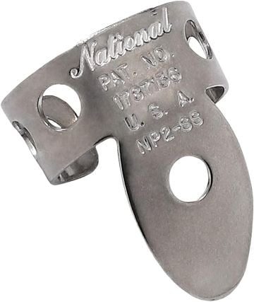 National NP2SS-04 Finger Picks - Stainless Steel (4 Pack)