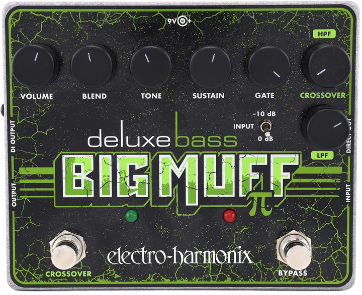 Electro-Harmonix Deluxe Bass Big Muff Pi Bass Distortion Effects Pedal