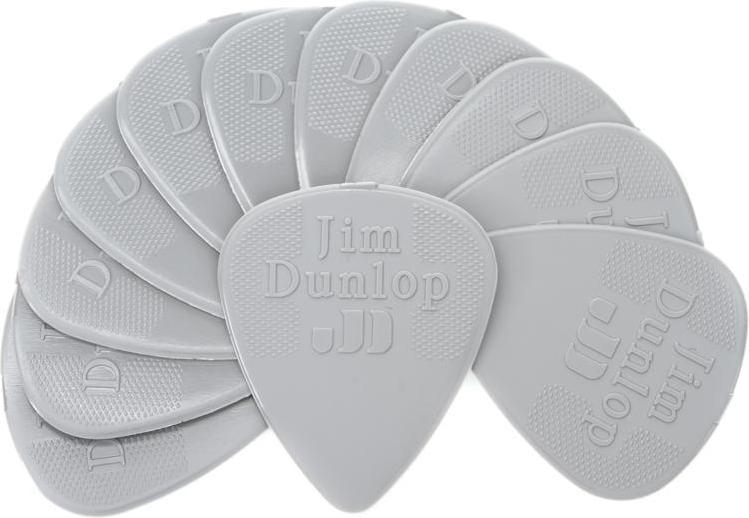 Dunlop Standard Nylon Pick 12-Pack (Light Grey .60) 2