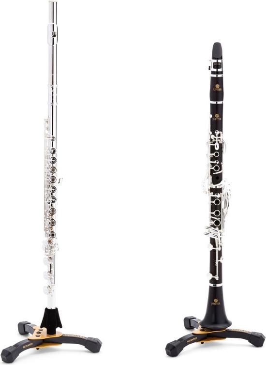 Hercules Flute / Clarinet Stand with Bag 2